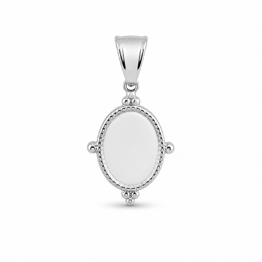 Ciondolo Vintage Mirror Personalizzabile