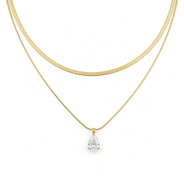 Collana Goccia Lucente