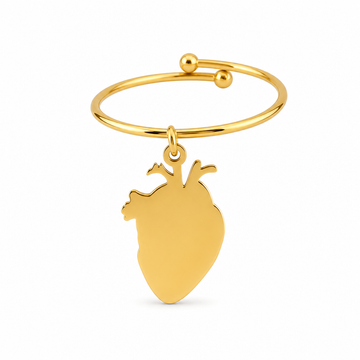 Anillo Corazón Anatómico