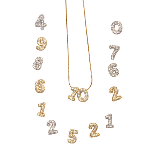Collana Number Bubble