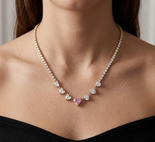 Collana Pink Love