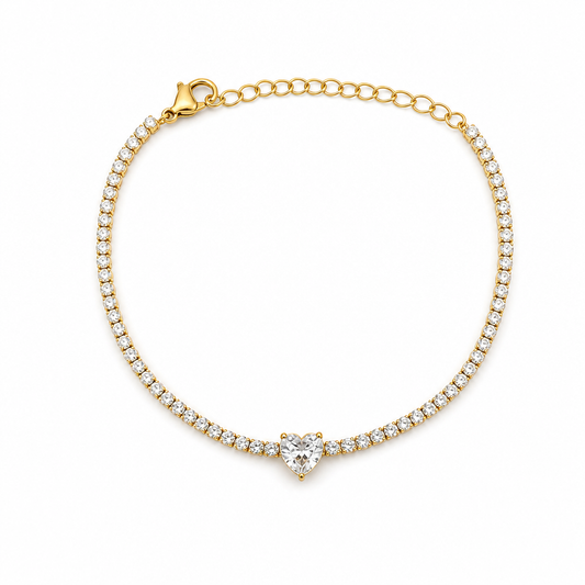 Bracciale Tennis Heart