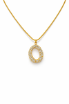Collana Circle Strass