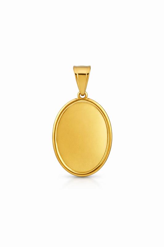 Ciondolo Oval Personalizzabile