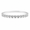 Bracciale Cuoricini Strass