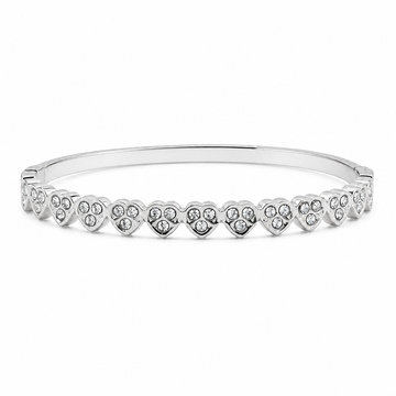 Bracciale Cuoricini Strass