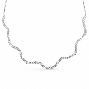Collana Onde Strass