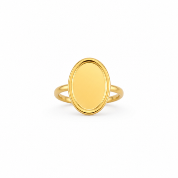 Anello Oval Personalizzabile