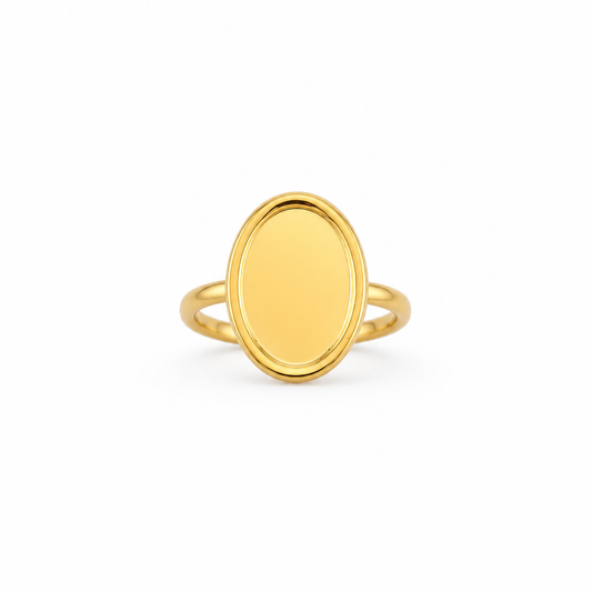 Anello Oval Personalizzabile