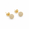 Orecchini Mini Sfera Strass