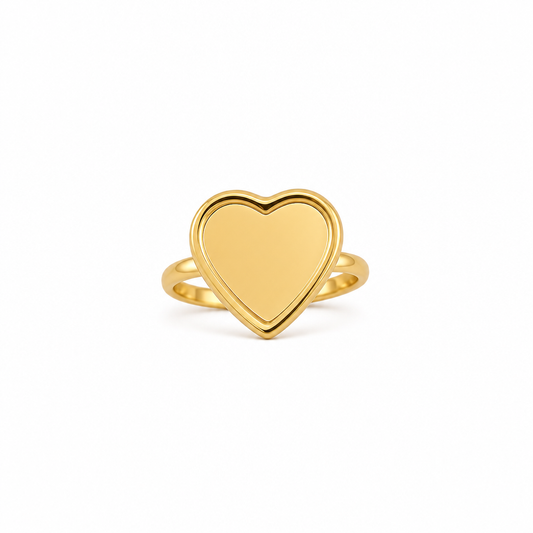 Anello Cuore Personalizzabile