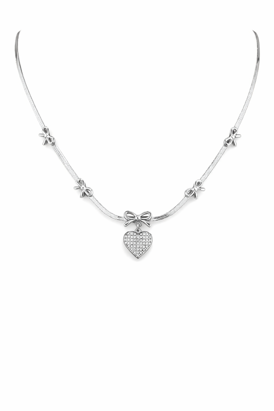 Collana Fiocco Amore