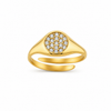 Chevalier Round Luxury Ring
