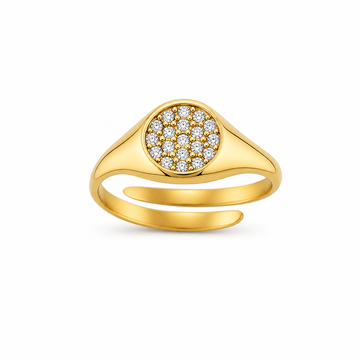Chevalier Round Luxury Ring