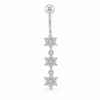 Piercing Ombelico Floreale