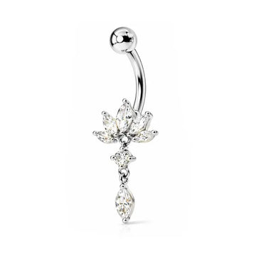 Piercing Ombelico Diamond Glow