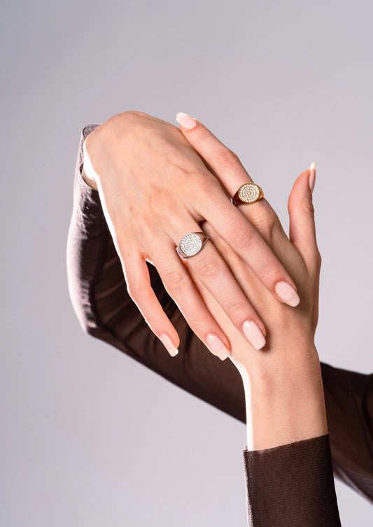 Anello Chevalier Round Luxury