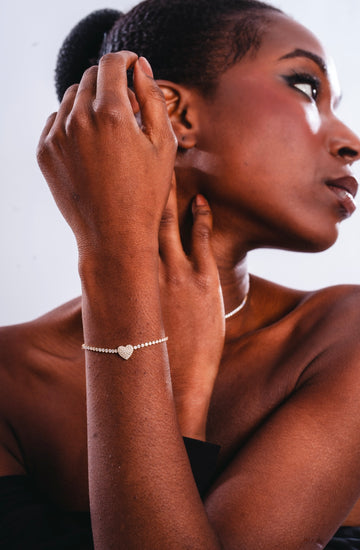 Bracciale Cuore Tennis