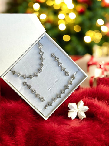 Set Collana Orecchini & Bracciale Van Luxury