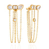Orecchini Trinity Chains
