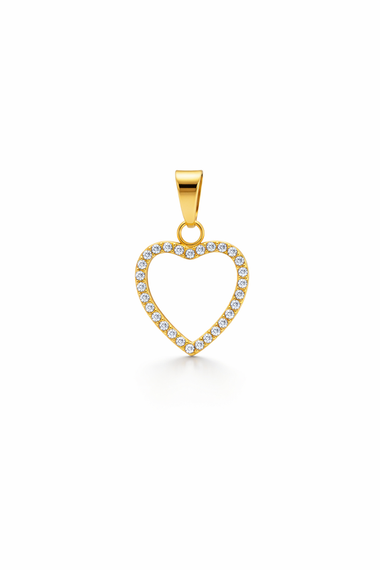 Charm Heart Strass
