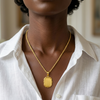 Ciondolo Medaglia Vintage Personalizzabile