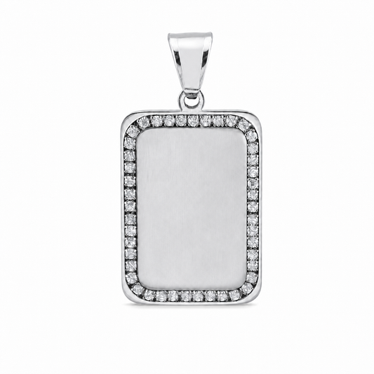 Ciondolo Big Lux Frame Personalizzabile