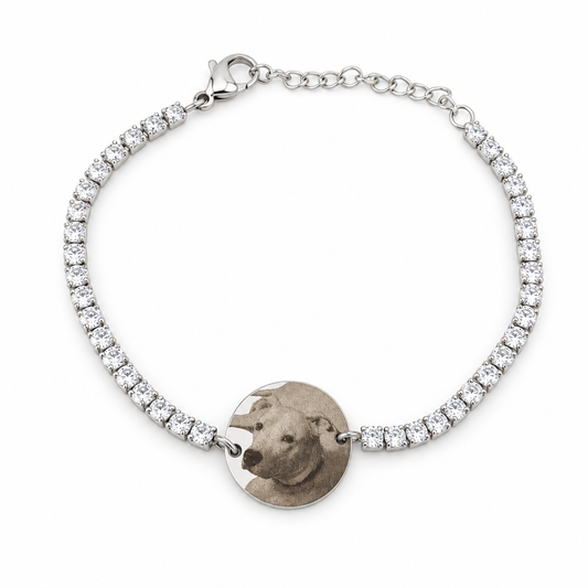 Bracciale Circle Tennis Personalizzabile