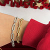 Bracciale Catena Strass