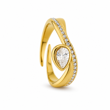 Anello Goccia Di Luce