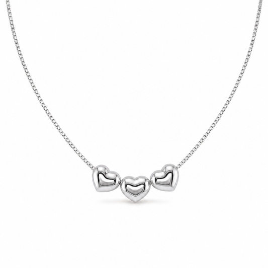 Collana Tris Cuori