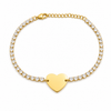 Bracciale Tennis Heart Personalizzabile