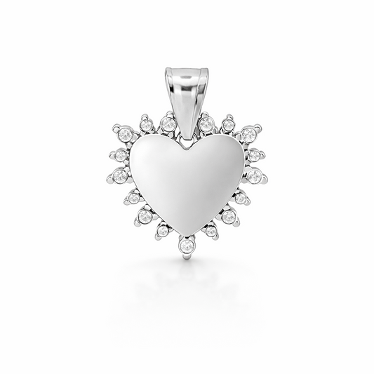 Ciondolo Cuor Di Luce Personalizzabile
