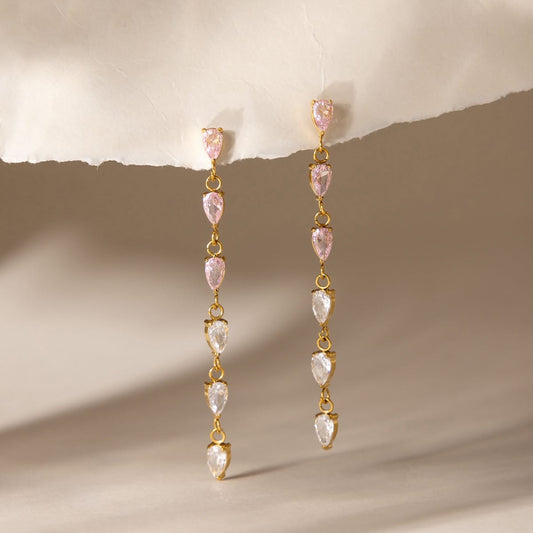 Orecchini Pink Drop