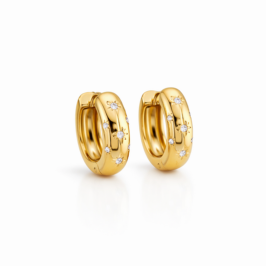 Orecchini Circle Sparks