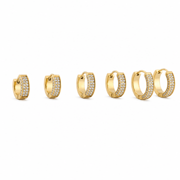 Set Orecchini Luxury Pavé
