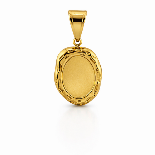 Ciondolo Oval Vintage Personalizzabile