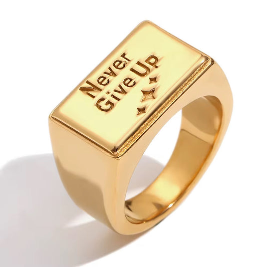 Anello Never Give Up