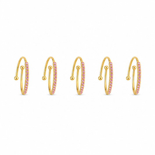 Set Anelli Scintille di Luce