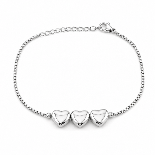 Bracciale Tris Cuori