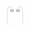 Bow Up and Down Earrings