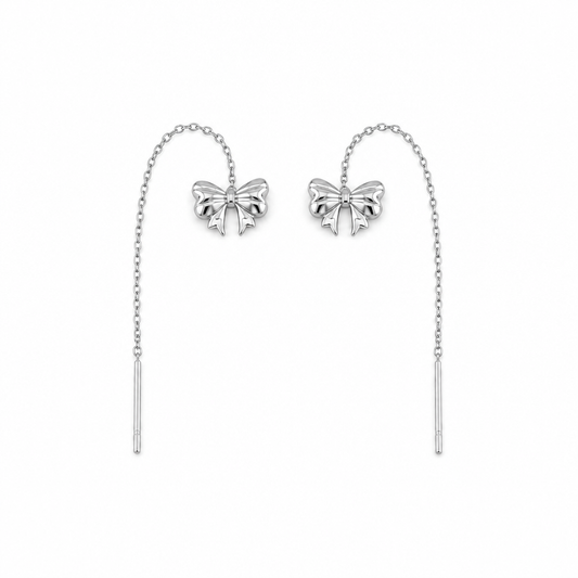 Bow Up and Down Earrings