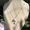 Two Crosses Necklace