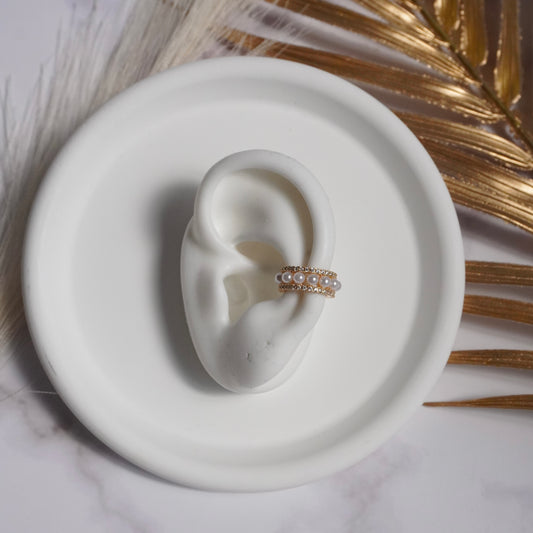 Ear Cuff Love Pearl