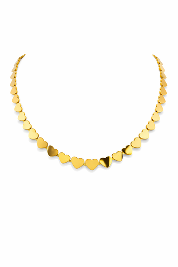 Collana Cuori Girocollo