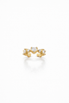 Ear Cuff Diamond Hearts