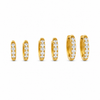 Set Orecchini Circle Diamond