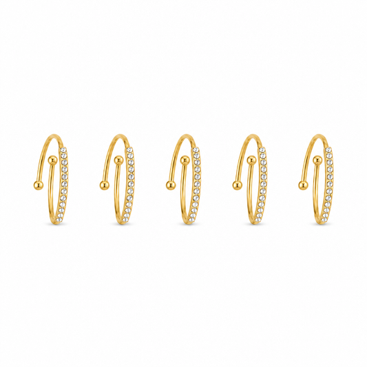 Set Anelli Scintille di Luce