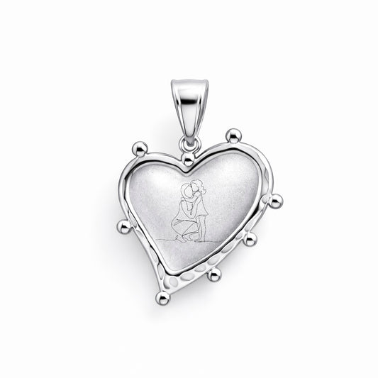 Ciondolo Inciso Amore Infinito - Mamma & Figlia