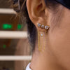 Orecchini Trinity Chains